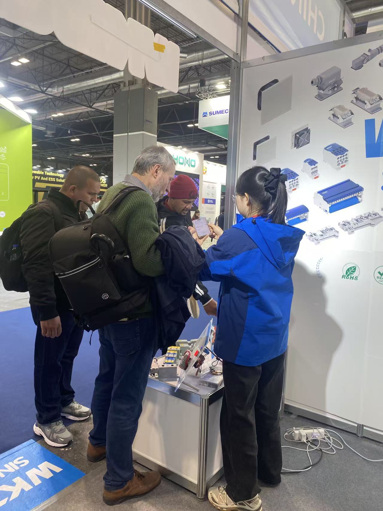 WONKE ELECTRIC gây ấn tượng mạnh mẽ tại Khối thiết bị đầu cuối MATELEC 2025!!