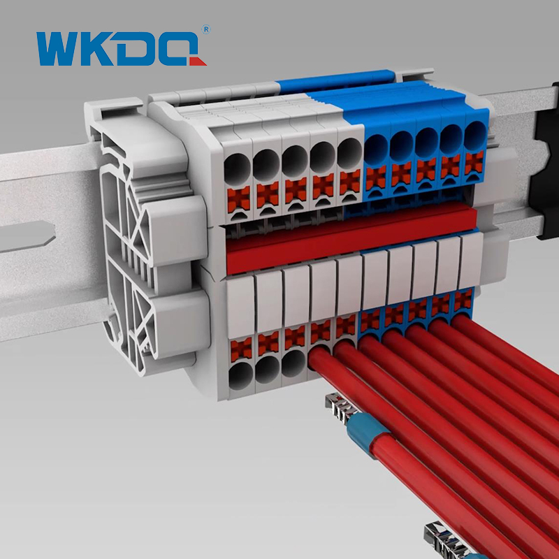 WONKE ELECTRIC - Khối đầu cuối đẩy vào, tăng hiệu suất nối dây lên 50%