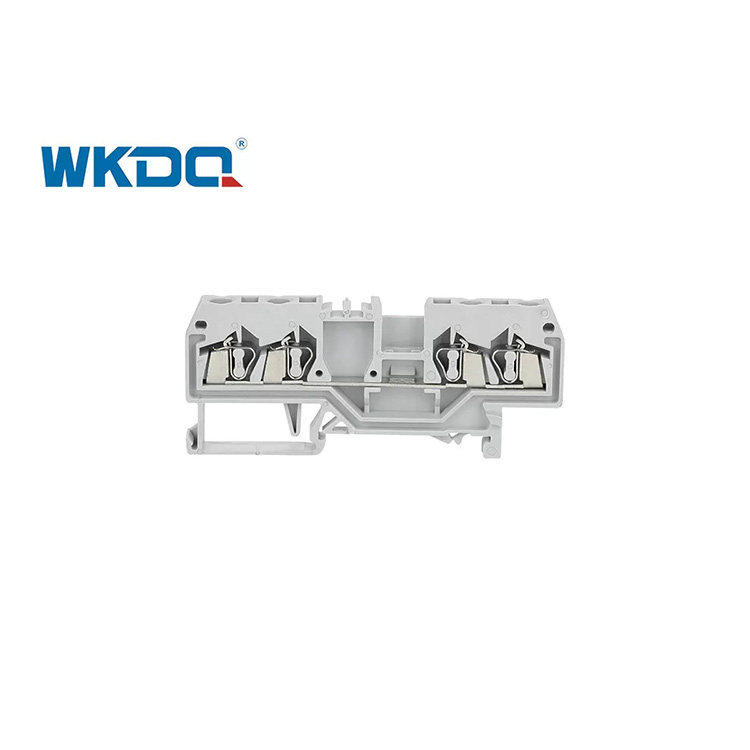 280-833 Electric Screwless Terminal Block Spring Kẹp kết nối Chất liệu đồng mạ thiếc 4mm Kích thước chéo Nylon PA66