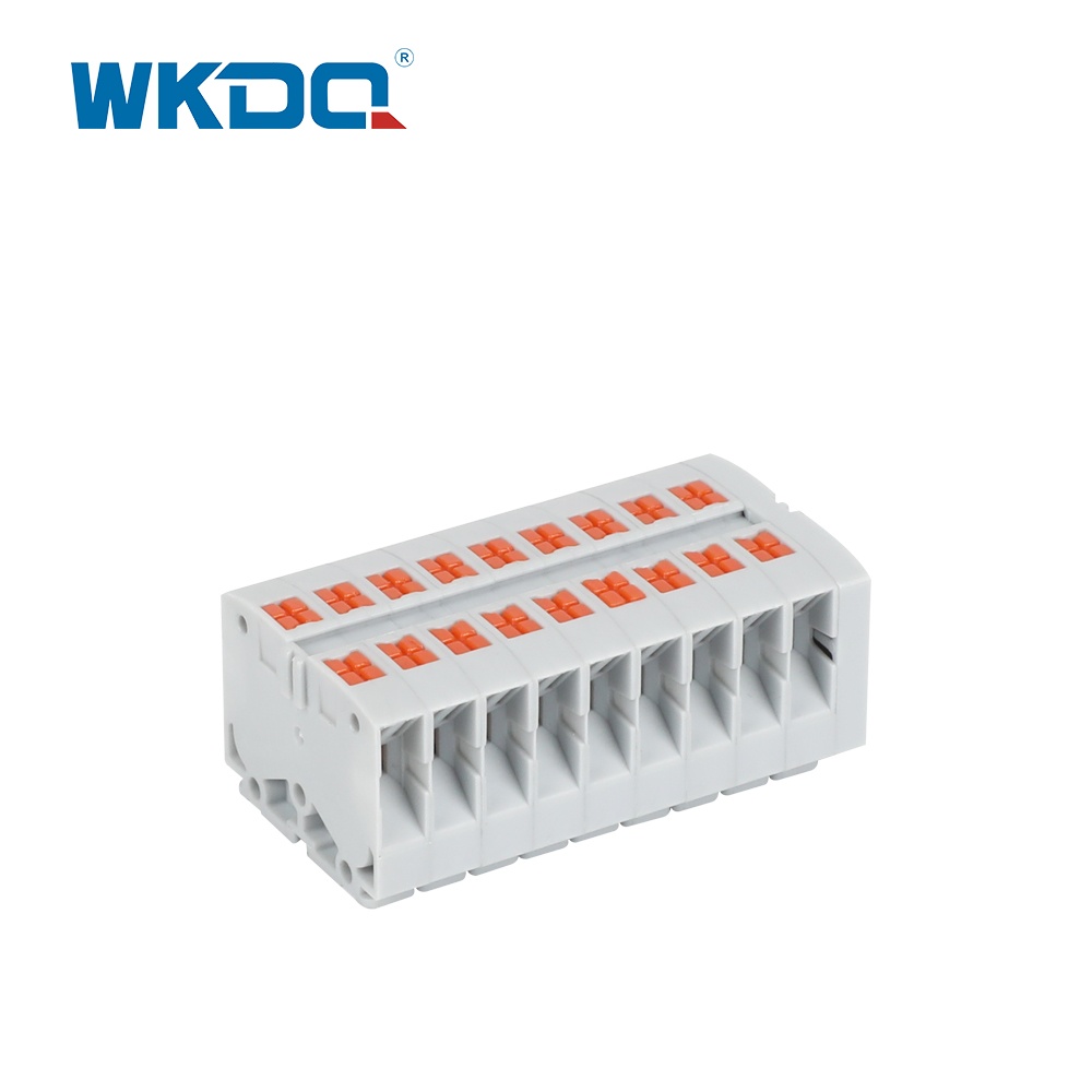 Khối phân phối đường sắt DIN Trung Quốc JPTV2.5FIX-18