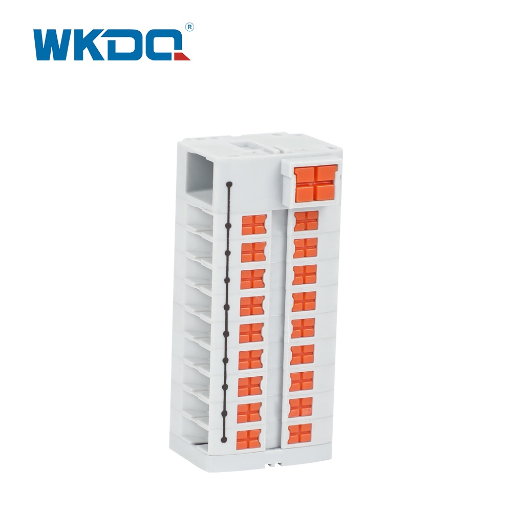 Khối phân phối đường ray DIN JPTV2,5FIX-19