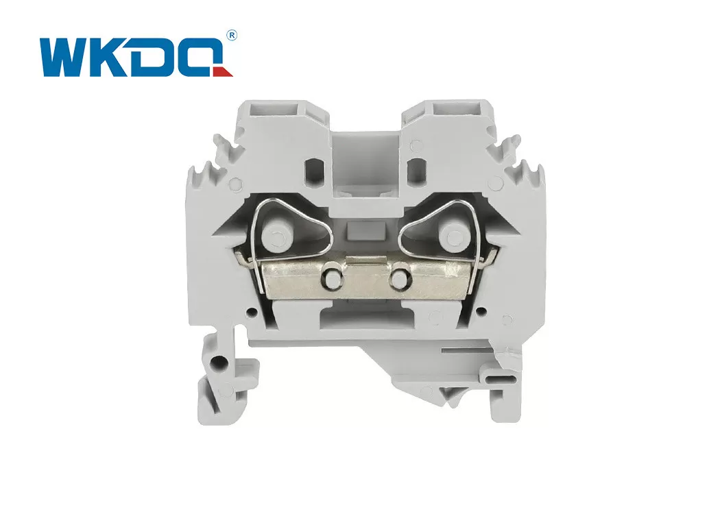 Khối thiết bị đầu cuối kẹp lò xo Din Rail