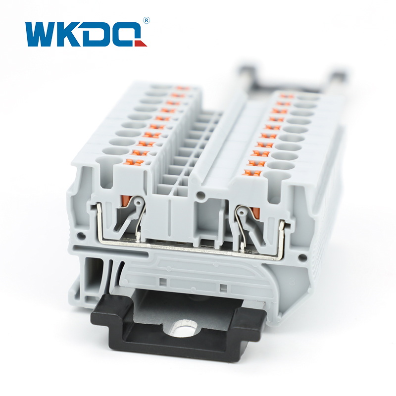 Lò xo DIN Rail đẩy vào khối đầu cuối