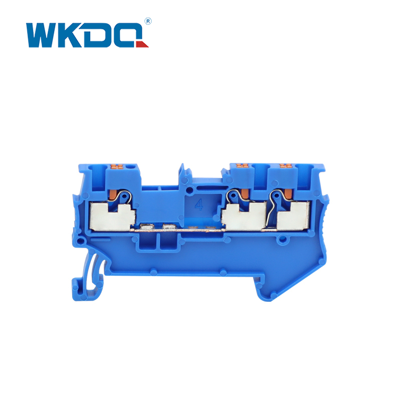 Nạp qua dây Khối đầu cuối điện 1,5mm 1 Đầu vào 2 Đầu ra đẩy vào thiết bị đầu cuối