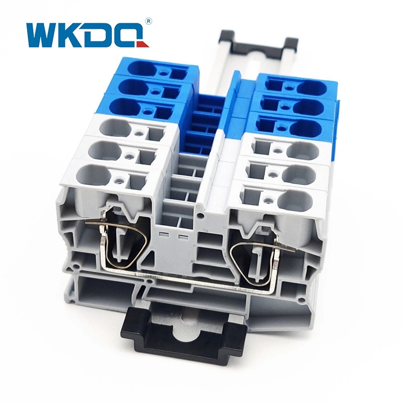 JST 16 Khối đầu cuối kẹp lò xo Din Rail TB 25 Mm²