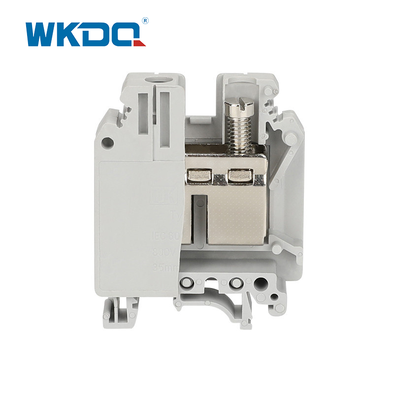 JUK 35 Khối thiết bị đầu cuối được gắn dễ vỡ Chống cháy Kích thước chéo 35mm Độ chính xác cao