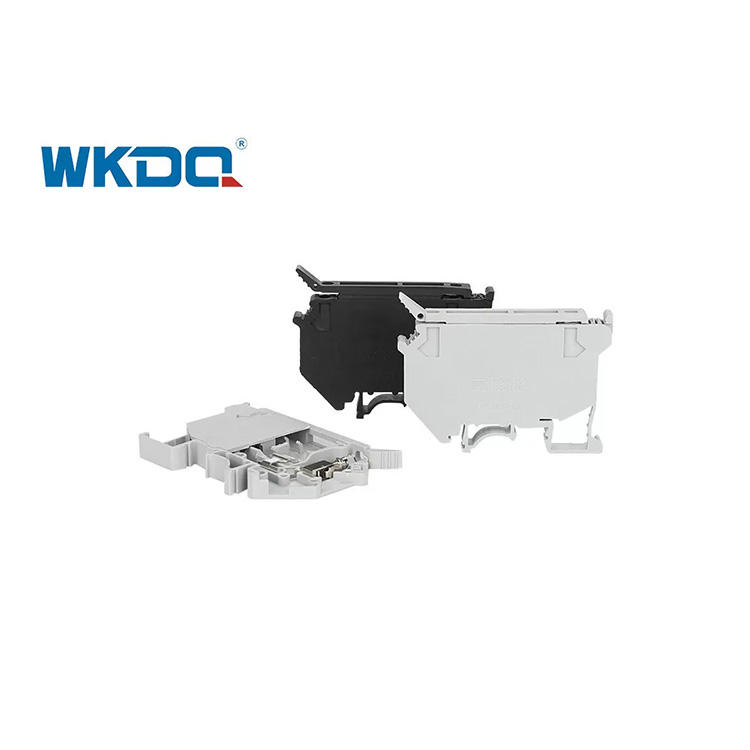 Đầu nối khối đầu cuối trục vít JUK 5-HESI Loại đường ray Uk Series Màu xám và đen