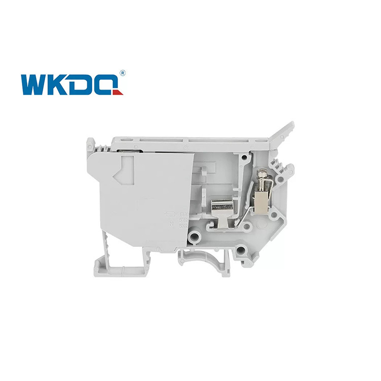 Đầu nối khối đầu cuối trục vít JUK 5-HESI Loại đường ray Uk Series Màu xám và đen