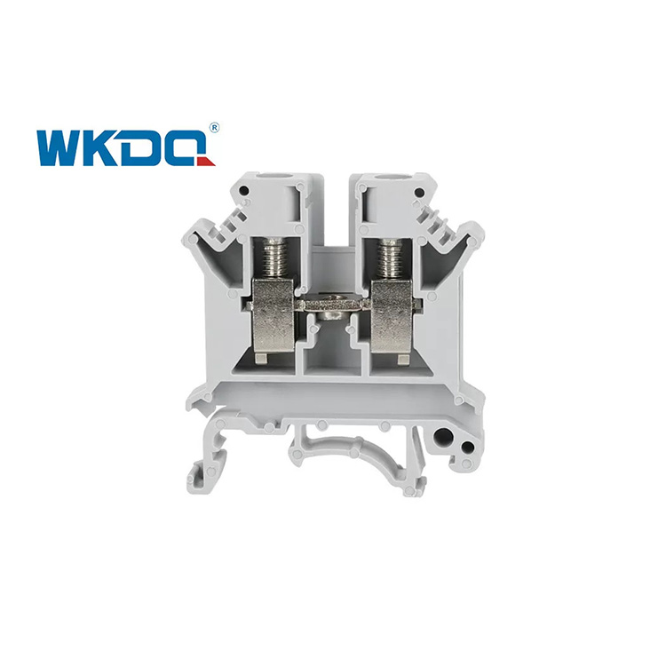 JUK 6N Din Rail Mounted Terminal Block Connector, Quick Connect Terminal Block UK Bảng điện