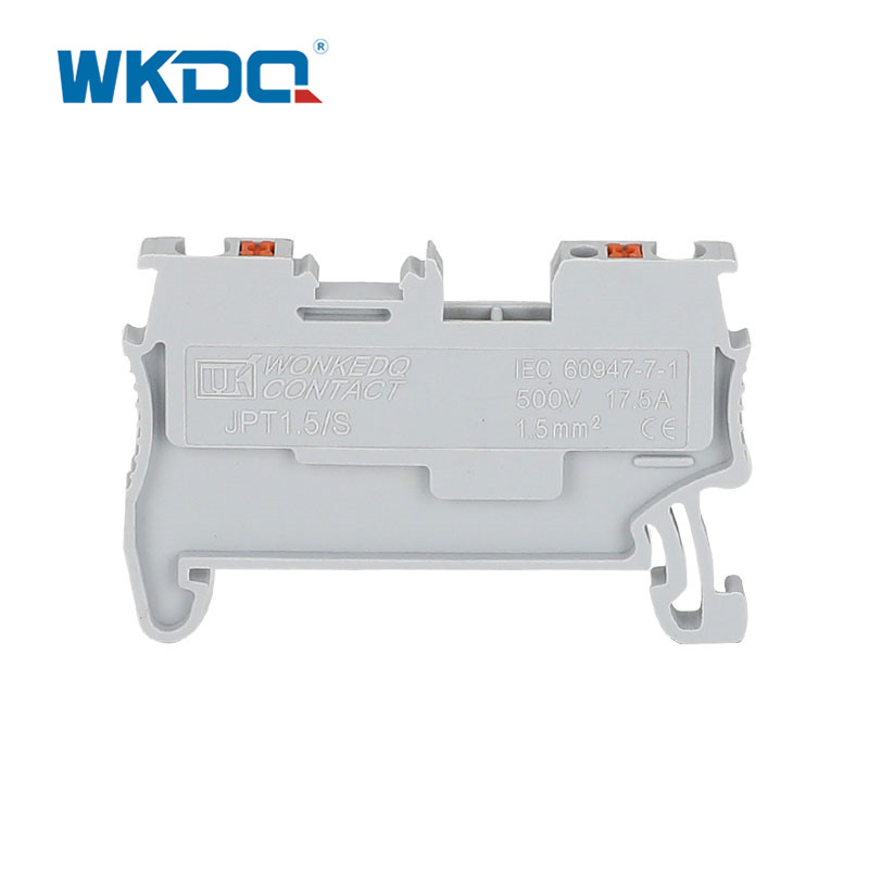 Khối đầu cuối nylon PA66 Din Rail NS35