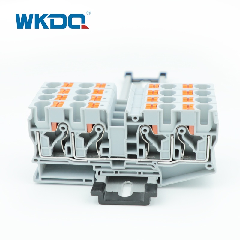 PT10-qu nước kép đẩy trong khối đầu cuối không có vít
