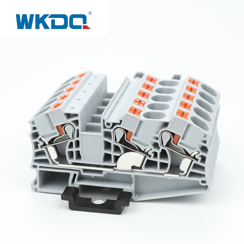 PT16-TW UT Series đẩy trong khối đầu cuối đa dây dẫn không có vít