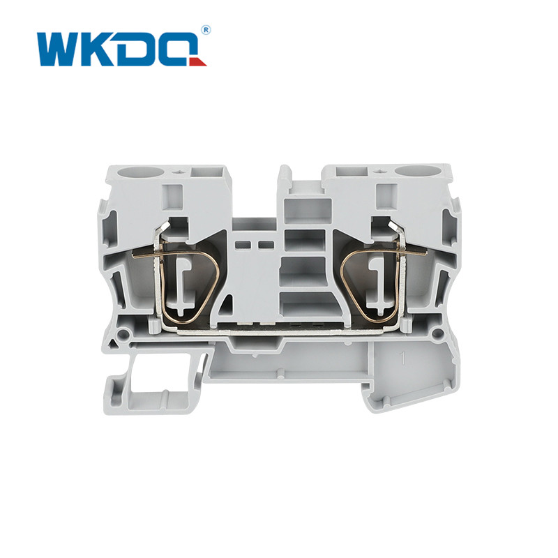 Khối đầu cuối lò xo Din Rail nylon PA66 JST 10 không vít