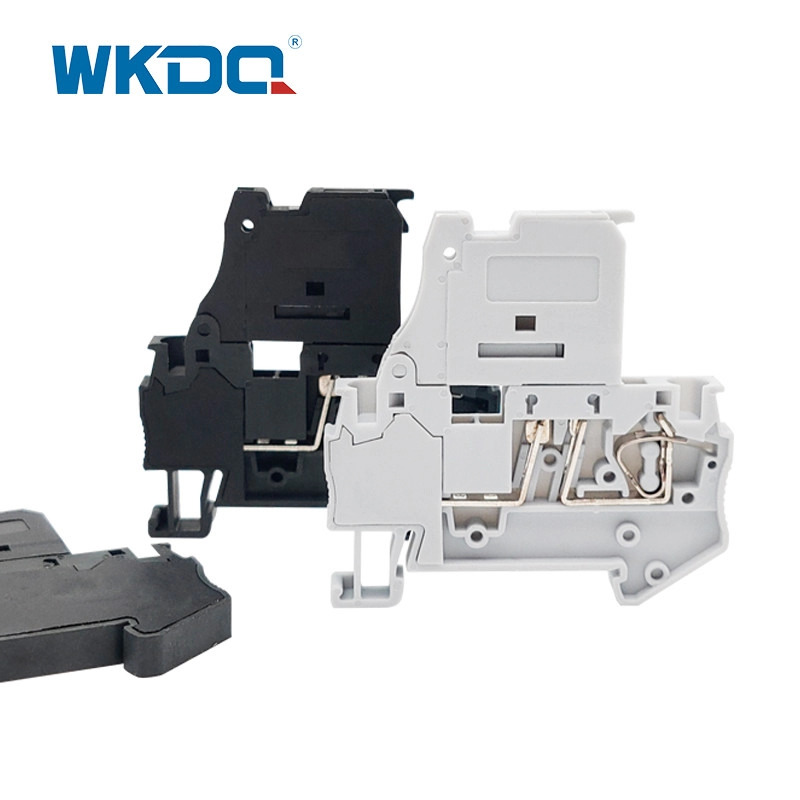 ST4 - Đầu nối lồng khối đầu cuối lò xo cầu chì HESI Din Rail Mounted