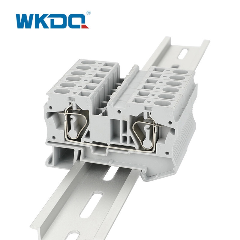 Khối đầu cuối lò xo ba lớp Đa cấp 4mm² IEC 60947-7-1