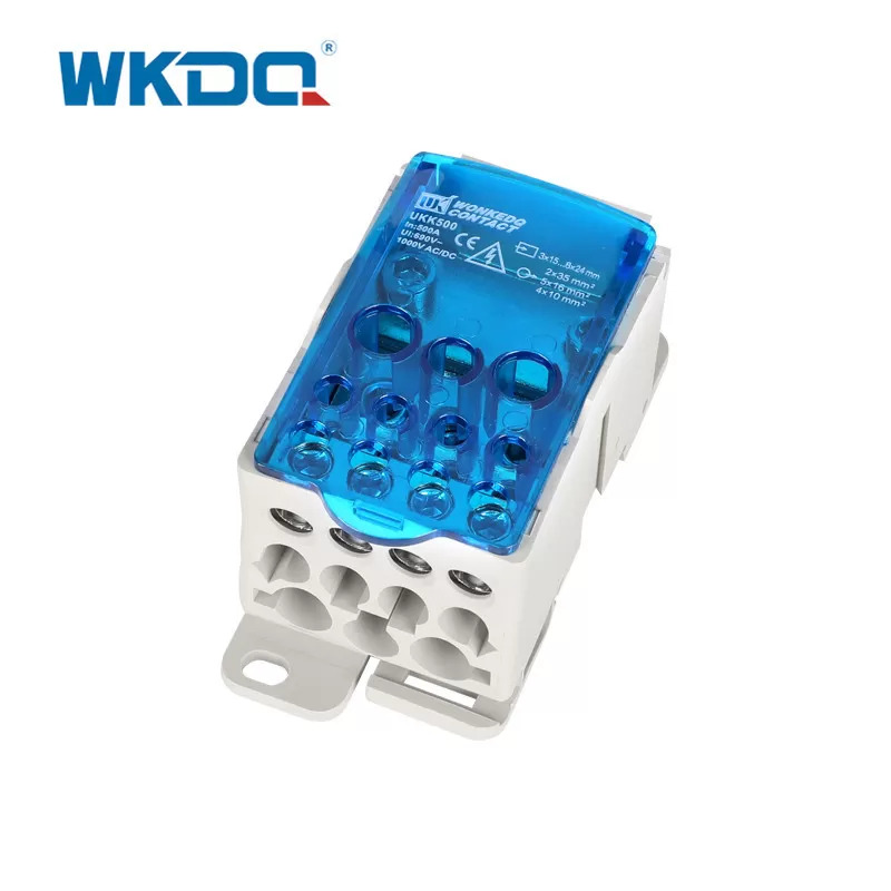Hộp phân phối điện UKK Din Rail UKK 500A Lỗ lắp đặt 54mm