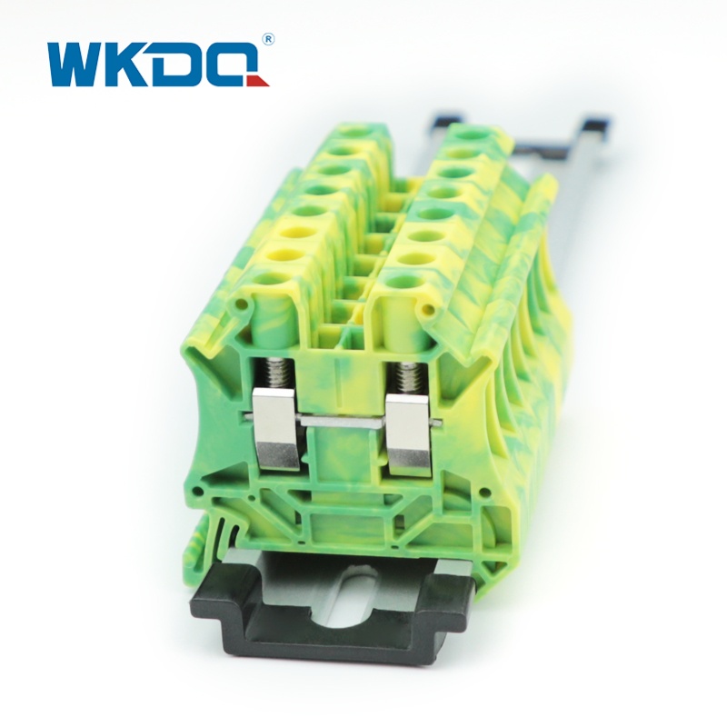 Kiểm tra vít UT6-PE 6 mm2 Ngắt kết nối khối đầu cuối mặt đất