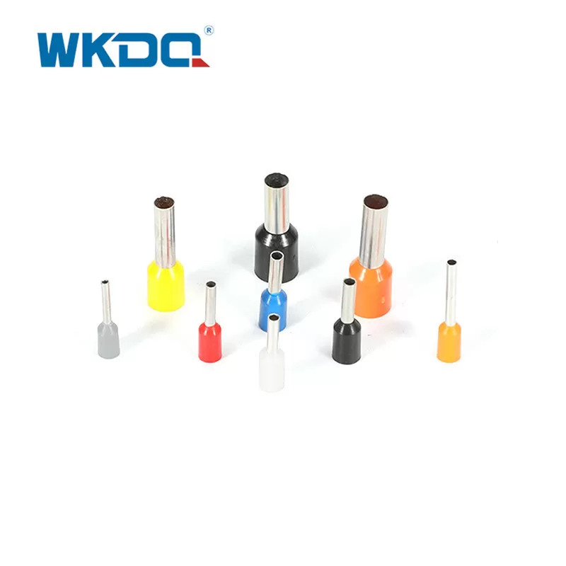 VE0508 ​​0,5mm² Dây cách điện Kết thúc dây Ferrules Thiết bị đầu cuối Khởi động dây ren đồng Ferrule Uốn