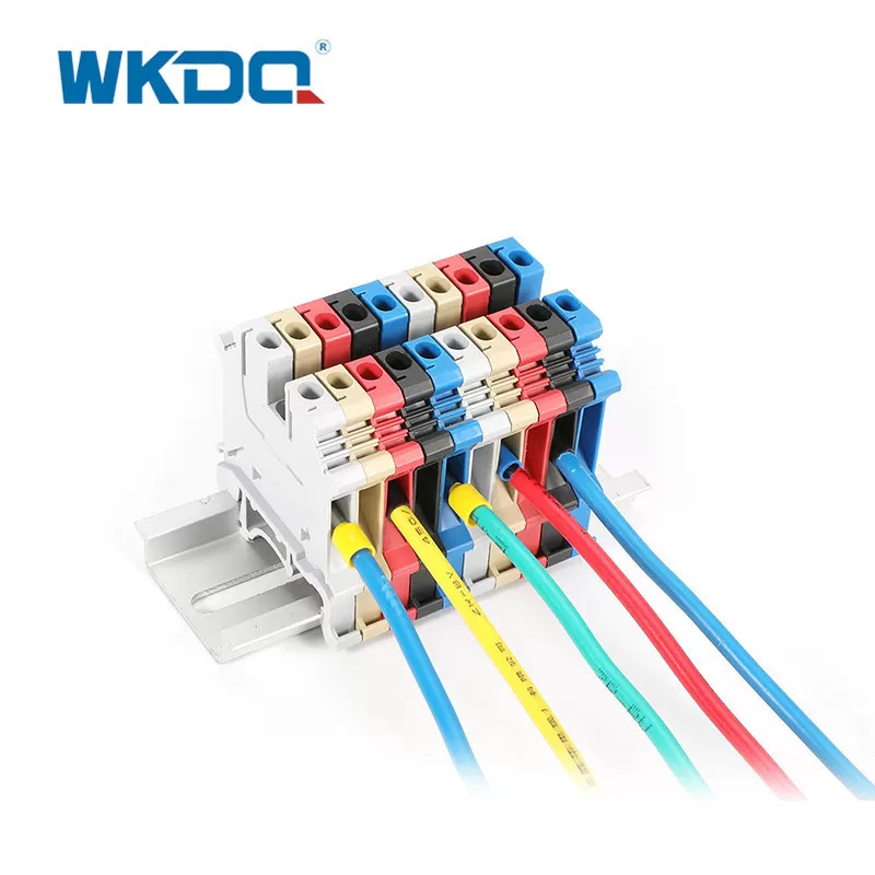 VE0512 0,5mm² Chèn nhanh đầu dây cuối Ferrules Đầu nối đầu cuối Kẹp uốn nylon Kim loại đồng chống ăn mòn