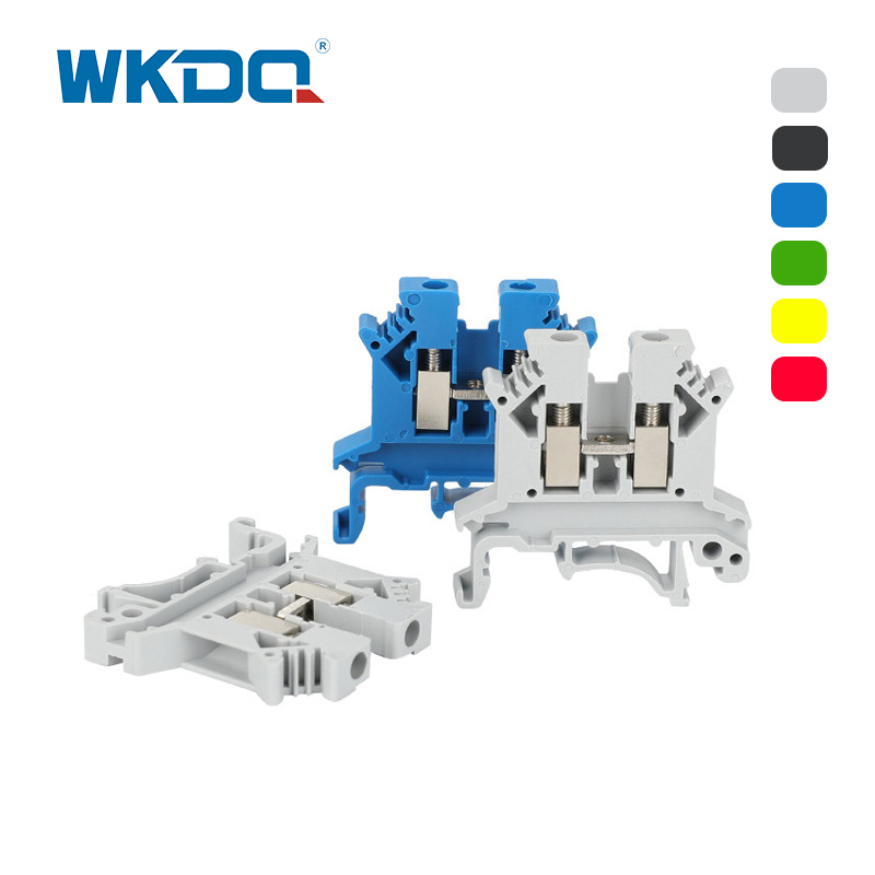 Nguồn cấp dữ liệu ZB thông qua khối đầu cuối được dán nhãn riêng Chất liệu nylon Màu xám