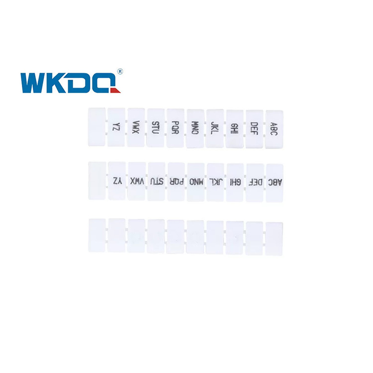 ZB Vít Terminal Block Marking Number Tag Zack Marker Strip Nhãn